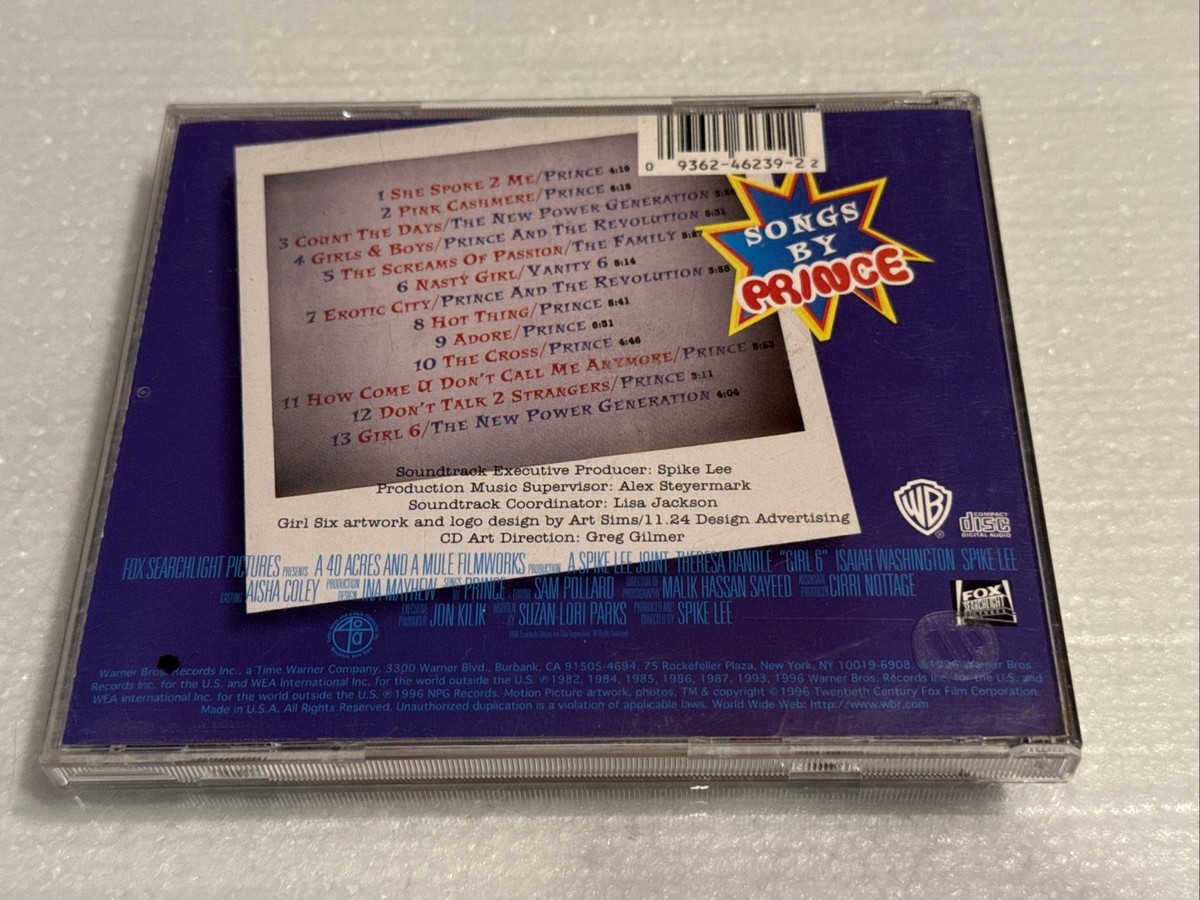 SOUNDTRACK PRINCE GIRL 6 CD VANITY 6 EROTIC CITY FAMILY SCREAMS OF 