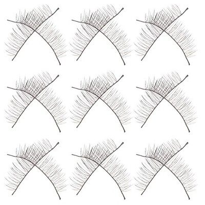 20 Paar handgefertigte long Nature voluminöse falsche Wimpern Makeup Wimpern