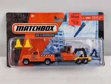 Matchbox On A Mission Hitch Haul Mission Construction Kings Truck Set 2014 New Matchbox On A Mission Hitch Haul Mission Construction Kings Truck Set 2014 New