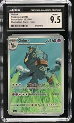 Golurk 123/086 Black Bolt Illustration Rare