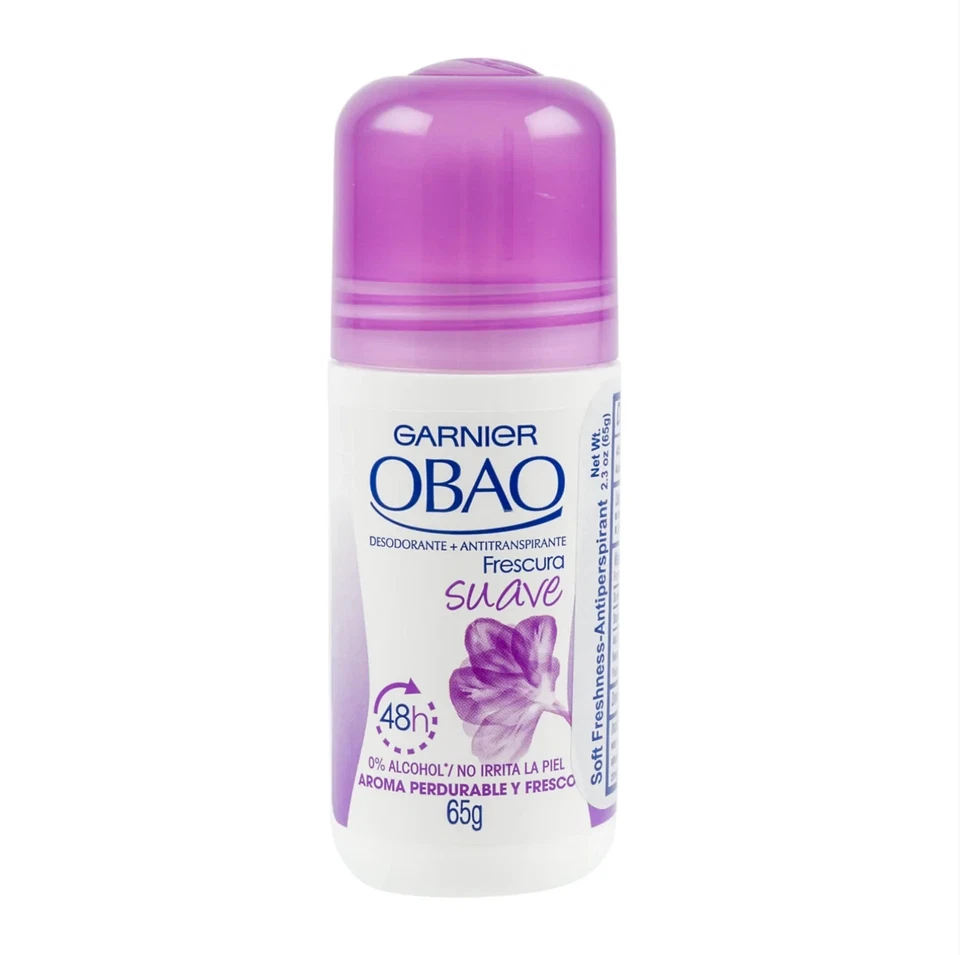 (Pack of 4)  OBAO for Women, 48 Hour Roll on Deodorant & Antiperspirant, Soft Fr - Image 3 of 4