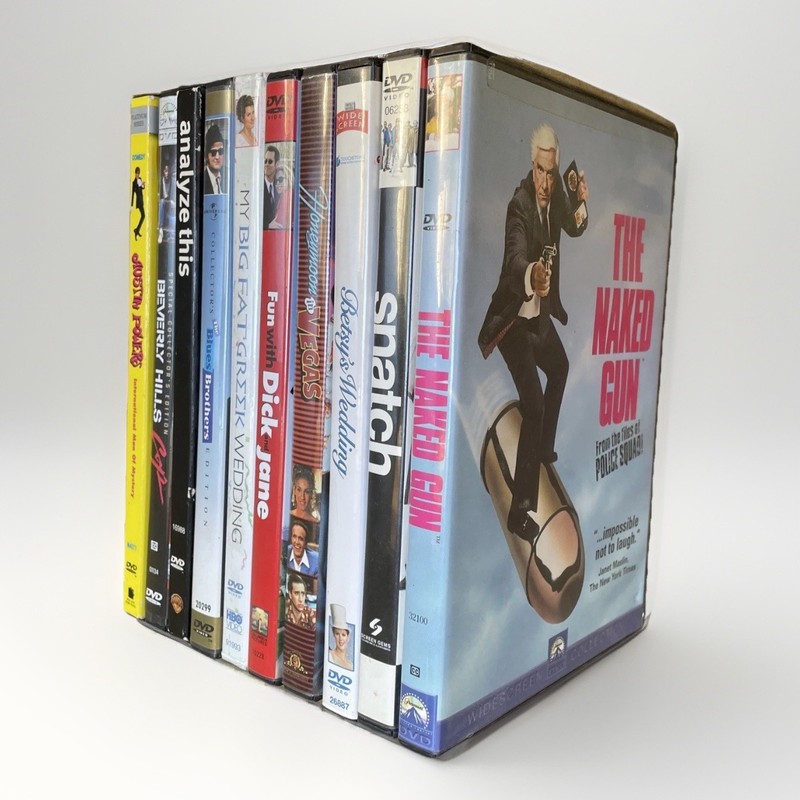 Comedy 10 DVD Collection Naked Gun, Blues Brothers, Snatch, Bvrly Hill Cop +More