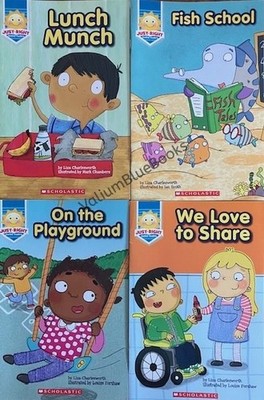 Set of 3: Just Right Leveled Readers Levels A-B : Scholastic