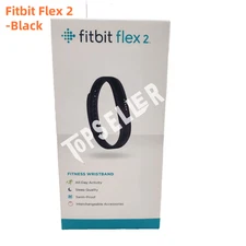 NEW Black Fitbit Flex 2 Bluetooth Health Activity Sleep Tracker Sports S&L Band