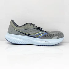 Saucony Womens Ride 16 S10830-15 Gray Running Shoes Sneakers Size 9.5 