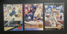 Mike Piazza 3 Card Rookie Lot- Los Angeles Dodgers