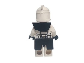 Lego Star Wars Clone Trooper Captain Minifigure 8014 (Missing Visor)