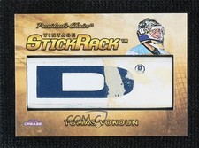 2022 President's Choice In the Crease Vintage Stick Rack 4/10 Tomas Vokoun 11jd