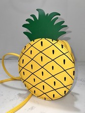 Pineapple Kids Crossbody Bag in Yellow and Green