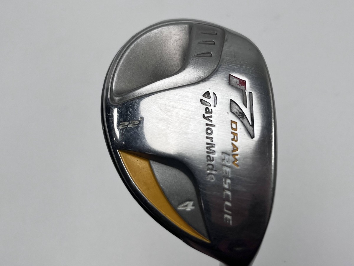 TaylorMade R7 Draw 4 Hybrid 22* REAX 55g Regular Graphite Mens RH