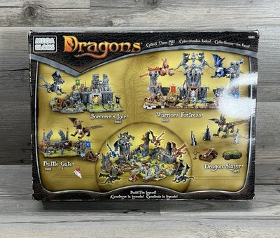 Mega Bloks 9881 Dragons Battle Gate Construction Blocks for sale