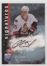 2007-08 Upper Deck Be a Player Signatures Chris Neil #S-CN Auto 19ed