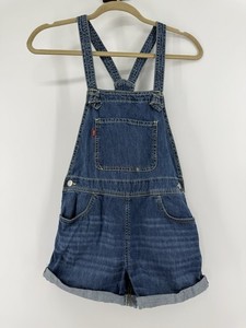 LEVI'S Girl's Youth Denim Shortall Overalls Blue Size 16REG,  Country, 