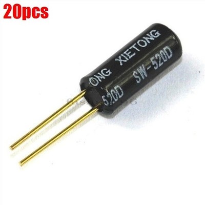 20Pcs Metal   Tilt SW-520D Shaking Position Switch Ic New qr *nl