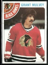 1978-79 Topps Grant Mulvey #261 Chicago Blackhawks