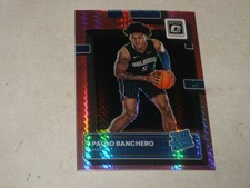 2022-23 Donruss Optic Rated Rookie Hyper Pink Prizm #221 Paolo Banchero RC