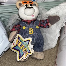 Real Talkin  Bubba plush toy animal with tags and directions and works Vintage