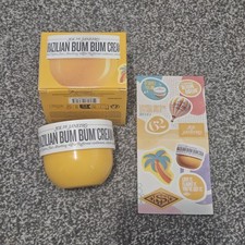 Sol De Janeiro BRAZILIAN BUM BUM CREAM 150ml brand new limited edition stickers