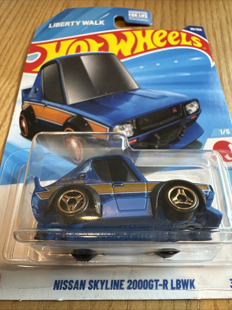 Hot Wheels 2025 Tooned Nissan Skyline 2000GT-R LBWK Liberty