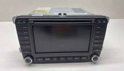 1K0035198B VW Passat B6 Touran Autoradio Radio CD Player Navi Navigation MFD2 - Bild 1 von 3