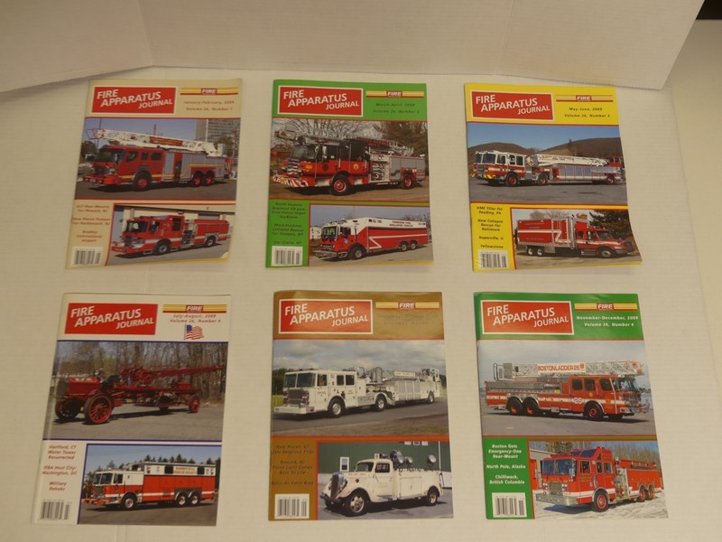Fire Apparatus Journal - Volume 26 - FULL YEAR - 2009 SIX ISSUES