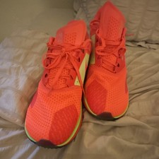 Nike DX7999-800 Running Spikes Track Shoes Bright Orange Green