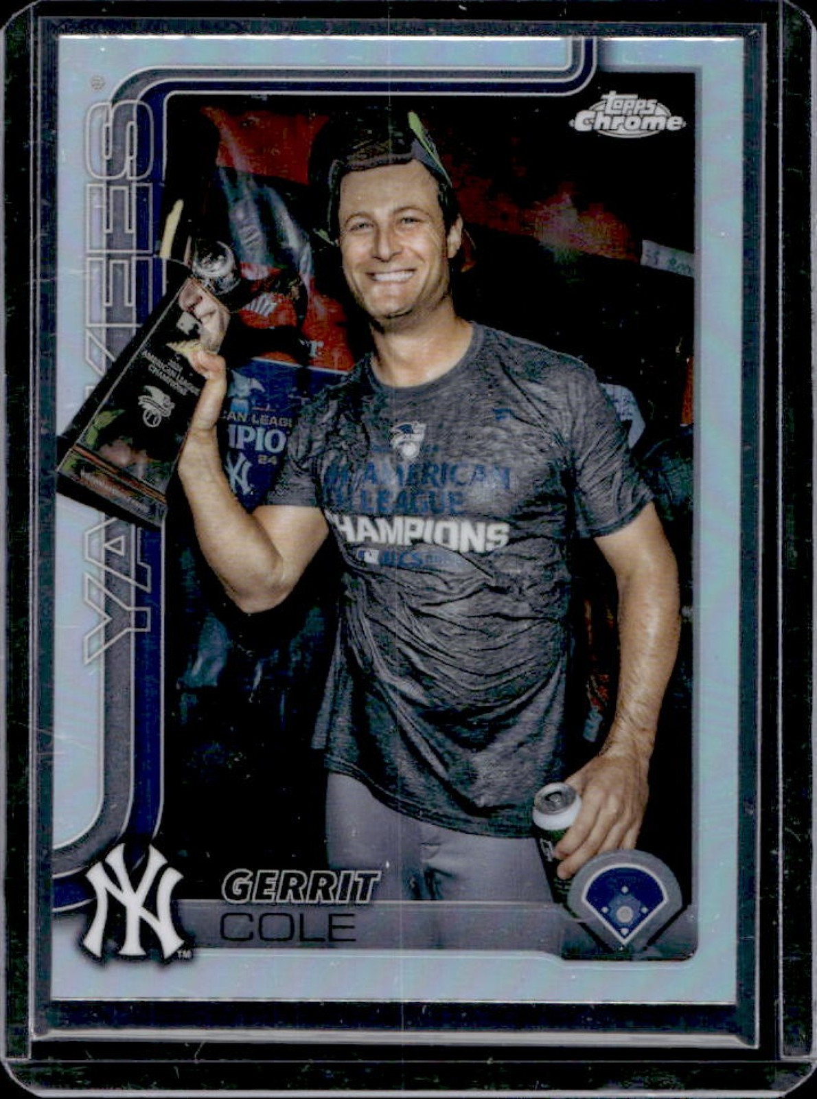 2025 Topps Chrome Gerrit Cole Variation #110 Yankees