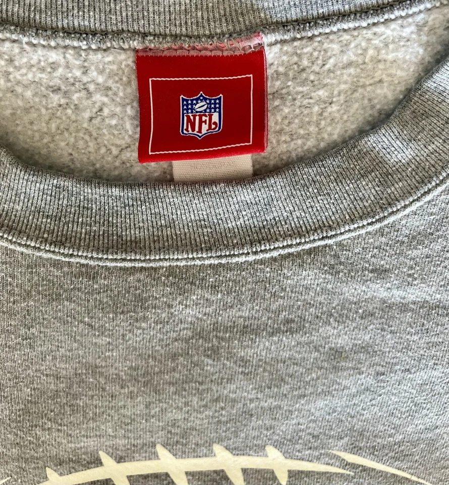 Oficial NFL Vintage San Diego Chargers Gris Sudadera 2XL Foto 2 de 2