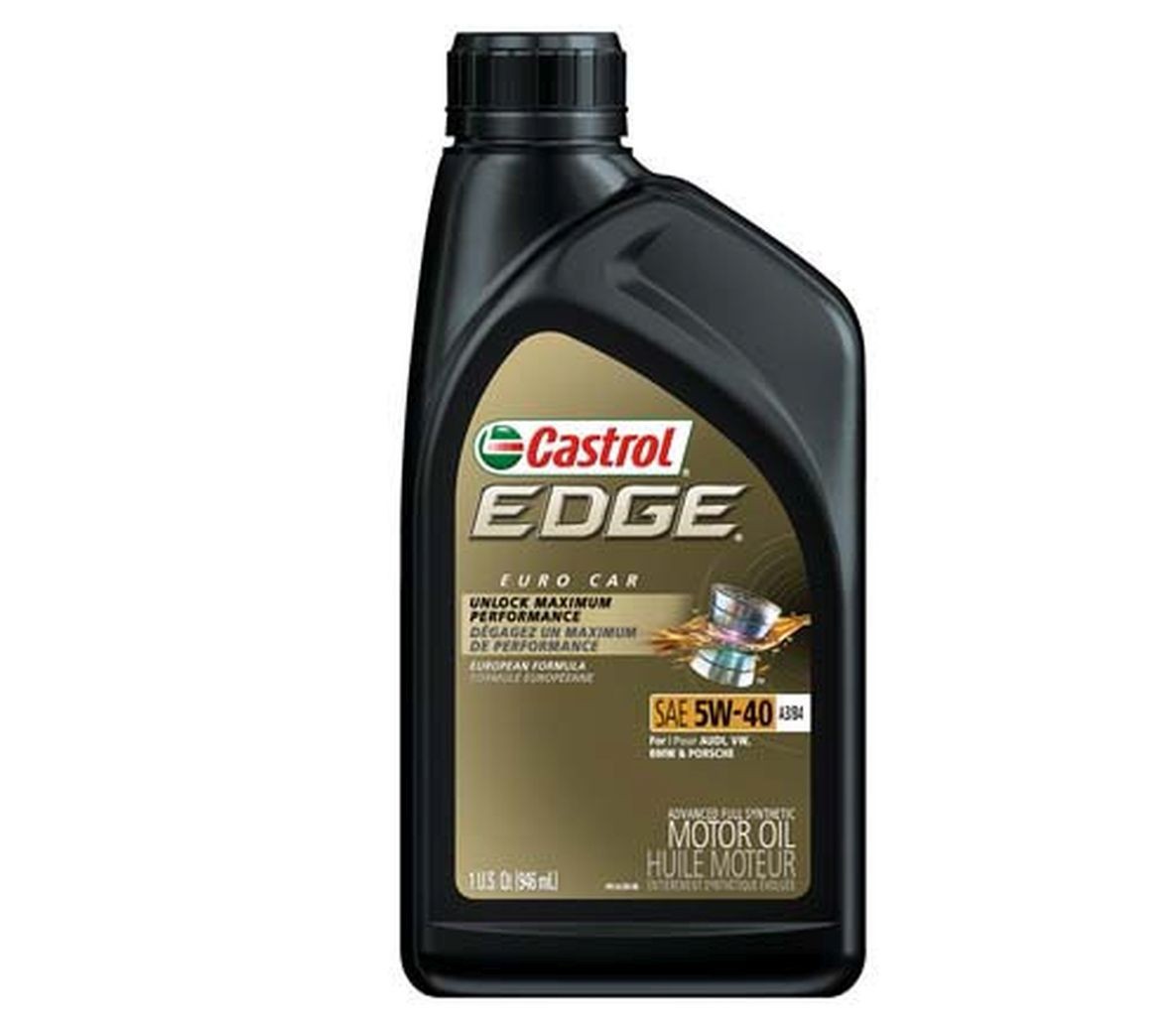 10 QUART CASTROL EDGE A3/B4 EURO CAR 5W40 Engine Motor Oil