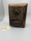 Antique USPS Post Office Postal Door Bank With Combination  — photo 1