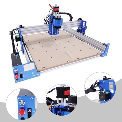 3 Axis CNC 4040 Router Engraver Wood Engraving Carving Cutting Milling Machine