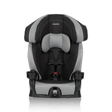 Evenflo Chase Select LX Harnessed Car Seat Booster to 110lb in Jameson Grey NEW