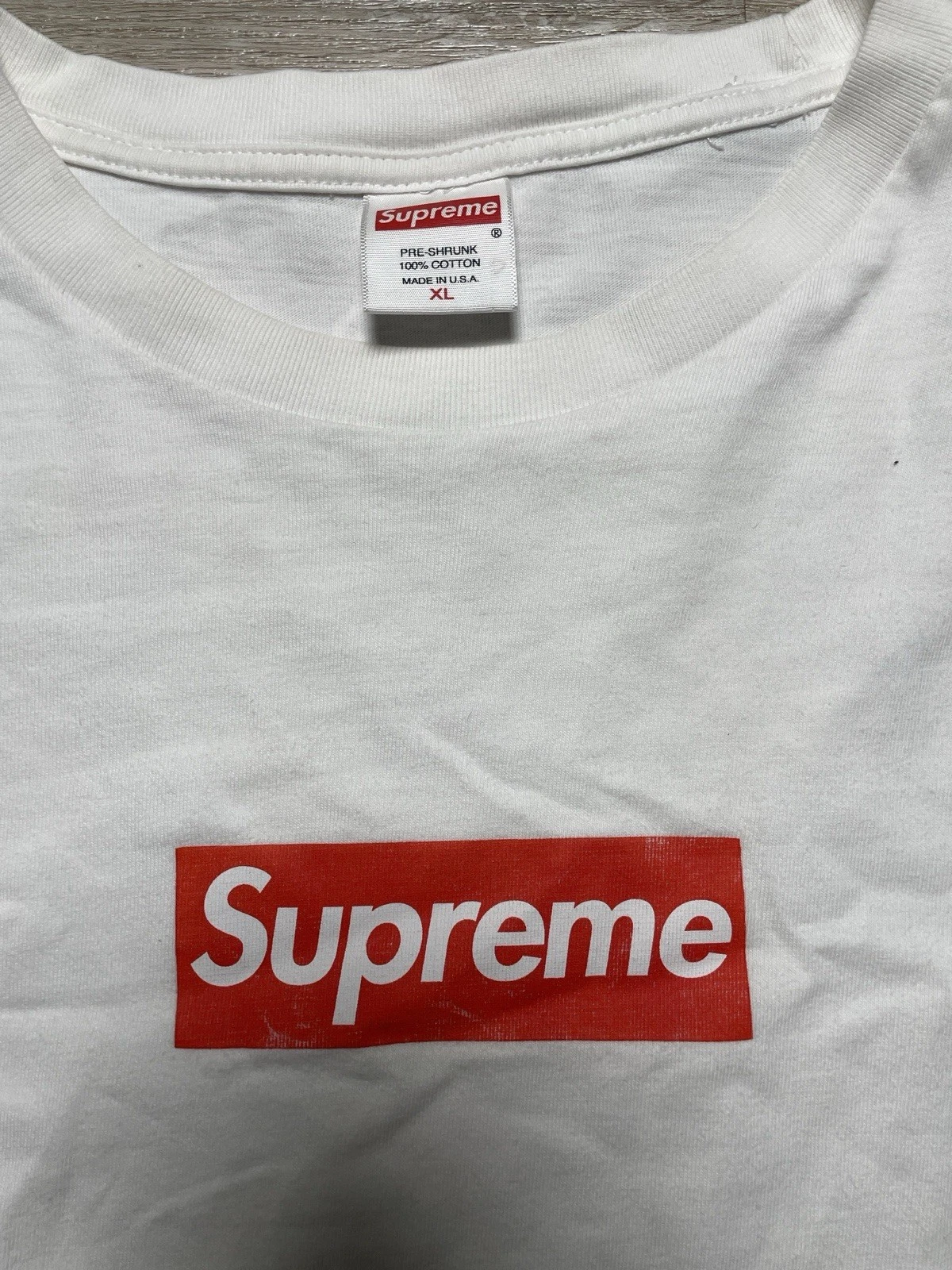 T shirt Supreme Box Logo 20ème Anniversaire XL SS14 100% AUTHENTIQUE