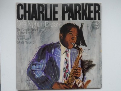 5 LPs Charlie Parker live: One Night in Birdland + Massey Hall Concert etc.