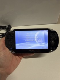 Sony PS Vita PCH-1101 OLED Console w/ Charger Tested Working Persona Game