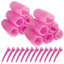 Hair Rollers, 12 Pack Hair Curler Small Hair Rollers for Women, Self Grip Hair R