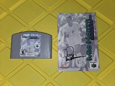 Mia Hamm Soccer 64 For Nintendo 64 N64 Tested Authentic With Manual 