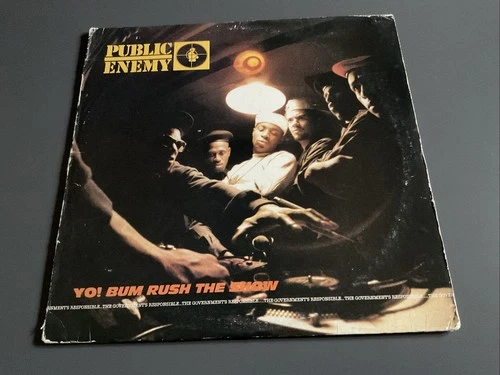 1987 Public Enemy Yo! Bum Rush The Show LP Def Jam Recordings