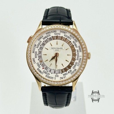 Patek Philippe World Time Ladies Ref.7130R-001 36mm Rose Gold / Factory Diamond