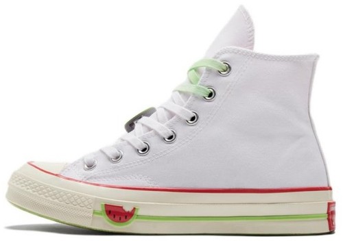 Converse Chuck 70 Summer Embroidery  Converse Chuck 70 Hi Summer Embroidered  Watermelon Slushy Shoes Womens Size 7.5 main image 1