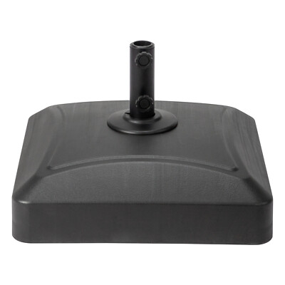 Heavy Duty Fillable Plastic Parasol Umbrella Base w/Wheels,Sand or Water Filled