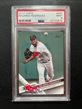 2017 Topps Eduardo Rodriguez PSA 9