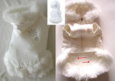 WAUWUF Hunde Pullover Hoodie Rl.35-40cm Umfang bis 53cm für Pudel, Mops, Westie Sweater