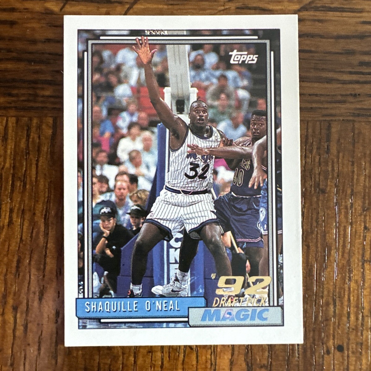 1992-93 Topps Shaquille O Neal RC #362 Magic Error EXTREMELY RARE