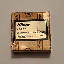 Nikkor Nikon 34.5mm Front Lens Cap Excellent Condition Nippon Kogaku with box