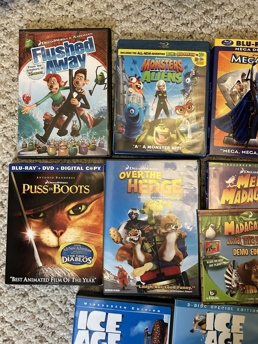Dreamworld Shrek, Madagascar Ice Age Megamind Monster Vs Aliens