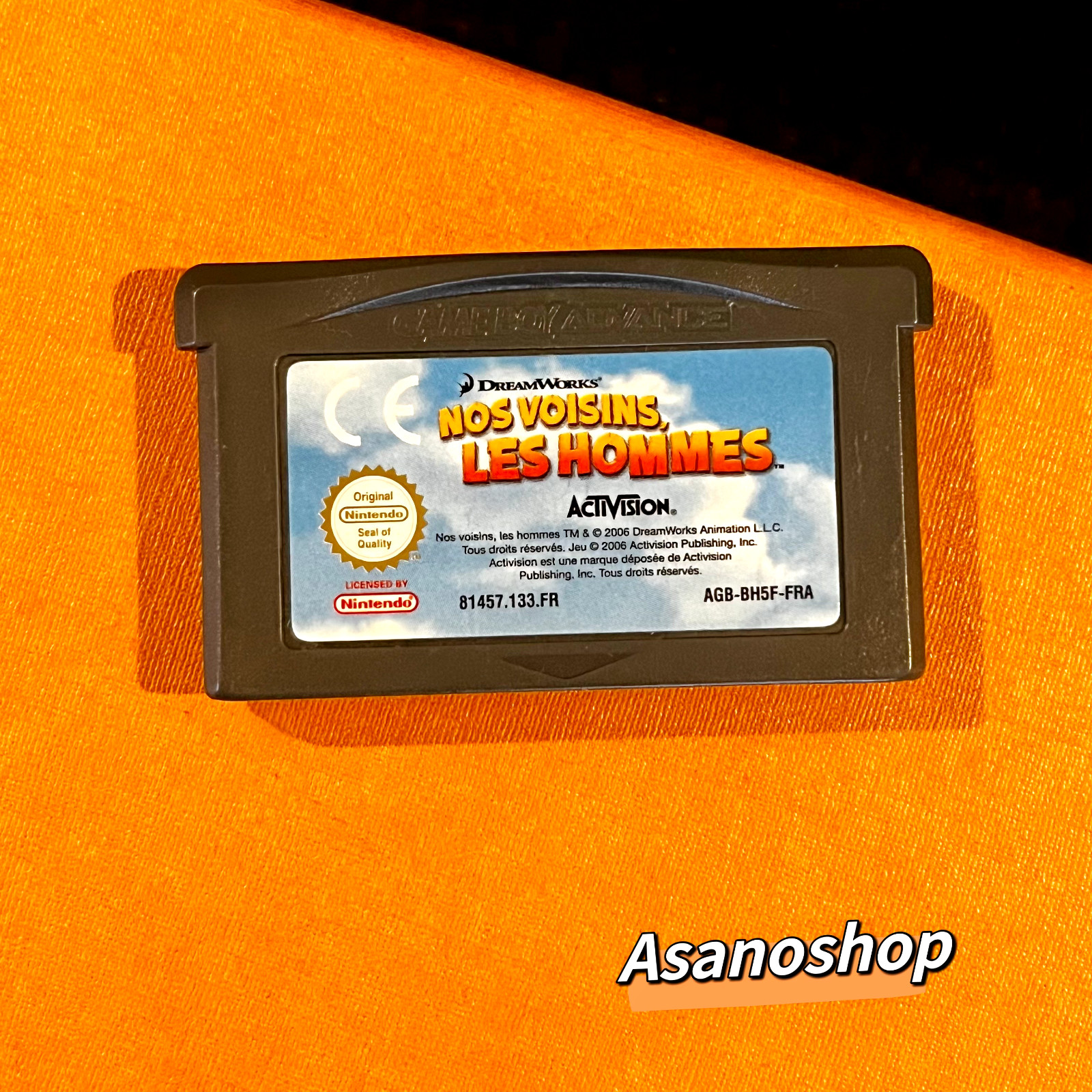 Nos Voisins Les Hommes  Game Boy Advance GBA - FRA