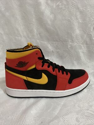 AIR JORDAN 1 ZOOM AIR CMFT SZ 10 CT0978 006 CHILE RED HIGH COMFORT ALL STAR BRED