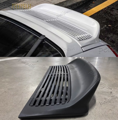 Primer Rear Door Tail Trunk Spoiler Wing Lip For Porsche 911 Carrera 997.1 997.2