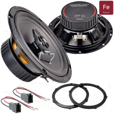 GROUND ZERO LAUTSPRECHER für OPEL ASTRA G Coupe 1998-2005 Heck Seite 120W #B16M
